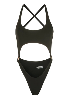 Amir Slama high-leg swimsuit - Black