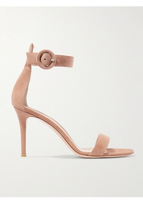 Gianvito Rossi - Portofino 85 Suede Sandals - Neutrals - IT34,IT34.5,IT35,IT35.5,IT36,IT36.5,IT37,IT37.5,IT38,IT38.5,IT39,IT39.5,IT40,IT40.5,IT41,IT41.5,IT42