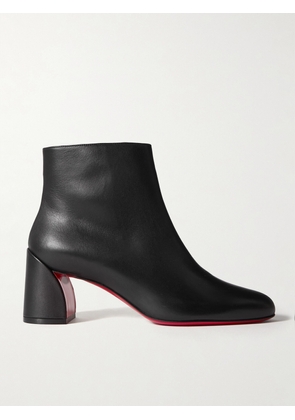 Christian Louboutin - Turela 55 Leather Ankle Boots - Black - IT35,IT35.5,IT36,IT36.5,IT37,IT37.5,IT38,IT38.5,IT39,IT39.5,IT40,IT40.5,IT41,IT42