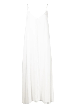 VOZ double-layer cami dress - White
