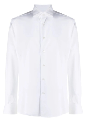 Xacus long-sleeve poplin shirt - White