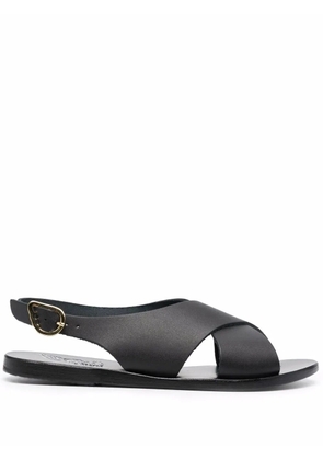 Ancient Greek Sandals Maria crossover-strap sandals - Black