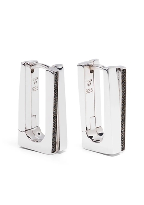 Tom Wood Step Hoops sterling silver earrings