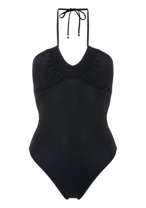 Amir Slama gathered open back one piece - Black