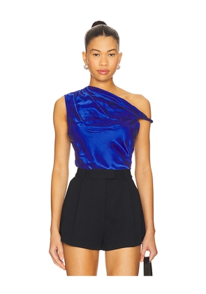Amanda Uprichard Modesto Top in Royal. Size M. Also in S, XL.