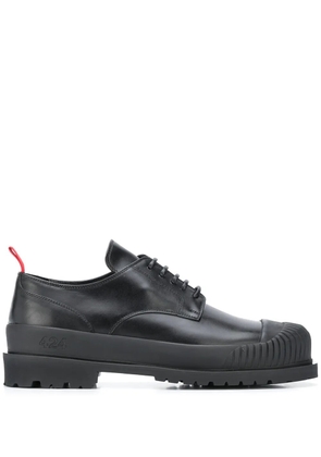 424 leather Derby shoes - Black