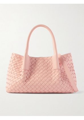 Bottega Veneta - Pinacoteca Small Intrecciato Leather Tote - Pink - One size