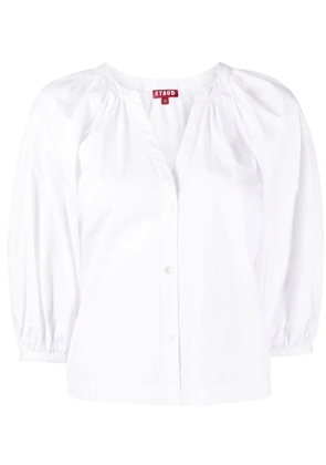 STAUD Dill button-up shirt - White
