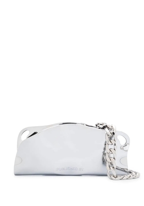 PUBLISHED BY Mayzie chrome shoulder bag - Silver