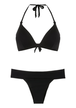 Amir Slama triangle top bikini set - Black