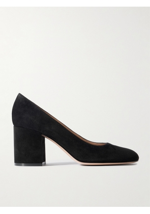 Gianvito Rossi - Joelle 70 Suede Pumps - Black - IT35,IT36,IT36.5,IT37,IT37.5,IT38,IT38.5,IT39,IT39.5,IT40,IT40.5,IT41,IT41.5,IT42