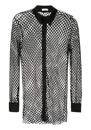 Amir Slama mesh shirt - Black