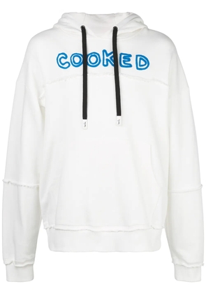 Haculla Cooked printed hoodie - White
