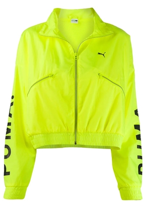 PUMA Chase cropped jacket - Yellow