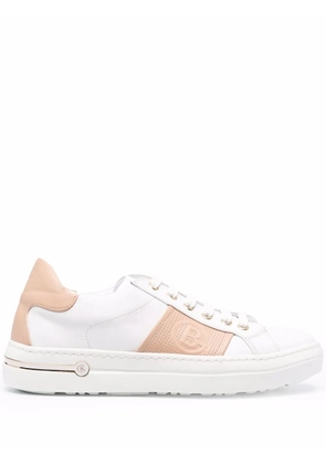 Baldinini colour-block leather sneakers - White