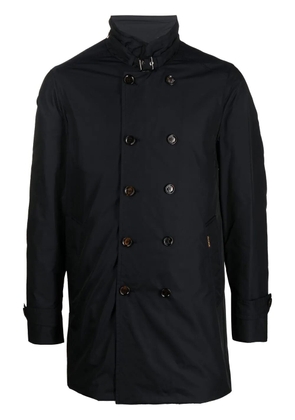 Moorer SC-Morandi-KM double-breasted coat - Blue