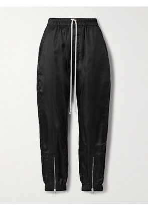 Rick Owens - Satin-twill Tapered Pants - Black - IT38,IT40,IT42,IT44,IT46,IT48
