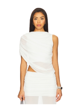 Amanda Uprichard x REVOLVE Leo Top in Ivory. Size M. Also in L, S, XL, XS.