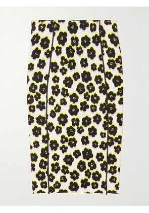 Lanvin - Jacquard Midi Skirt - Black - x small,small,medium,large