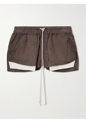 Rick Owens - Fog Shell Shorts - Brown - IT38,IT40,IT42,IT44,IT46,IT48