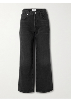Citizens of Humanity - Annina High-rise Wide-leg Jeans - 30” - Black - 24,25,26,27,28,29,30,31,32,33