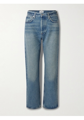 Citizens of Humanity - Blaine High-rise Straight-leg Jeans - Blue - 23,24,25,26,27,28,29,30,31,32,33