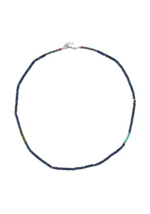 Nialaya Jewelry Heishi lapis bead necklace - Blue