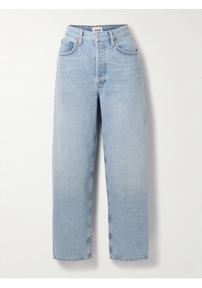 AGOLDE - Henson Mid-rise Straight-leg Jeans - Blue - 23,24,25,26,27,28,29,30,31,32