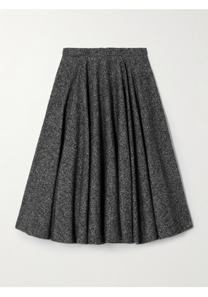 Dolce & Gabbana - Wool-blend Midi Skirt - Gray - IT36,IT38,IT40,IT42,IT44,IT46,IT48,IT50