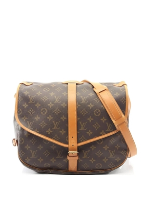 Louis Vuitton Pre-Owned 1990 35 Saumur Monogram shoulder bag - Brown