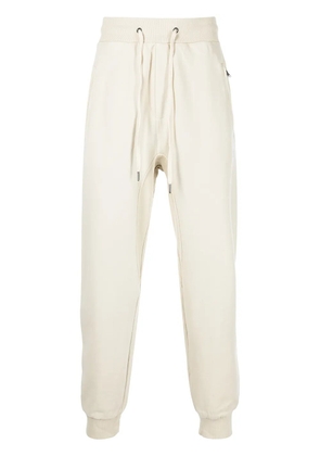 Ksubi drawstring-waist cotton track trousers - Neutrals