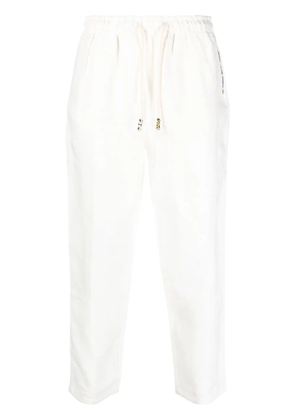 PENINSULA SWIMWEAR drawstring straight-leg trousers - Neutrals