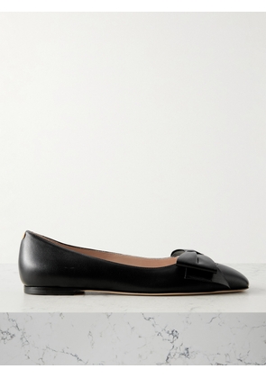 Valentino Garavani - Bowow Leather Ballet Flats - Black - IT36,IT36.5,IT37,IT37.5,IT38,IT38.5,IT39,IT39.5,IT40,IT40.5,IT41,IT41.5,IT42