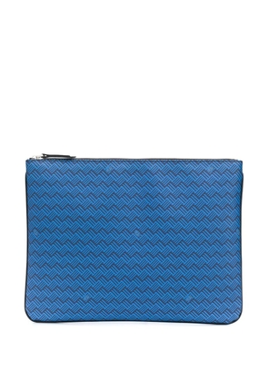 DELAGE Pochette Plate GM clutch bag - Blue