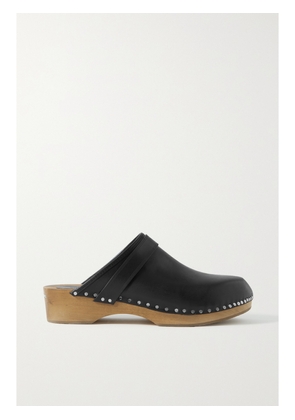 MARANT ÉTOILE - Thalie Studded Leather Clogs - Black - FR35,FR36,FR37,FR38,FR39,FR40,FR41