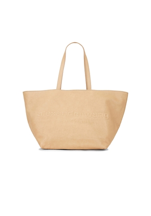 Alexander Wang Punch Tote in Tan.