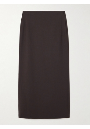 Brunello Cucinelli - Wool-blend Midi Skirt - Brown - IT36,IT38,IT40,IT42,IT44,IT46,IT48,IT50