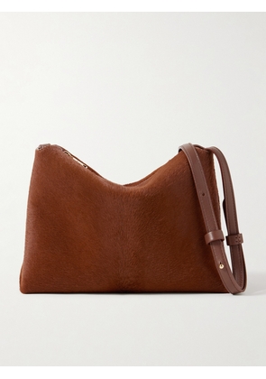 KHAITE - Lina Medium Calf Hair Shoulder Bag - Brown - One size
