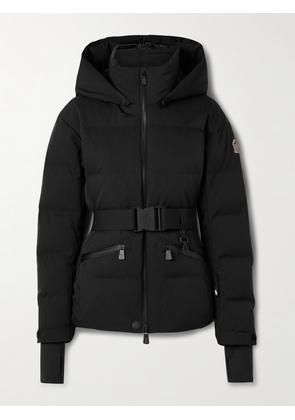 Moncler Grenoble - Tolima Hooded Belted Quilted Down Ski Jacket - Black - 00,1,2,3,4,5