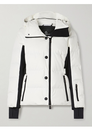 Moncler Grenoble - Guyane Hooded Quilted Down Ski Jacket - White - 00,1,2,3,4,5