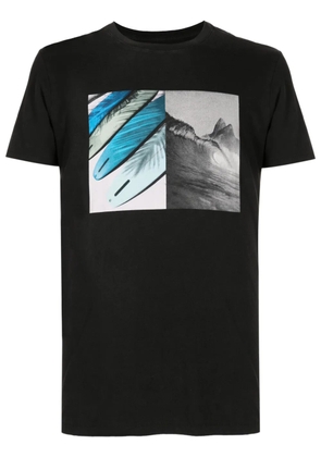 Osklen Wave Barrel cotton T-shirt - Black