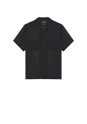 Beams Plus Open Color Mesh in Black. Size L. Also in M.