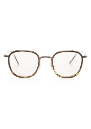 Oliver Peoples Fairmont tortoiseshell-effect sunglasses - Neutrals