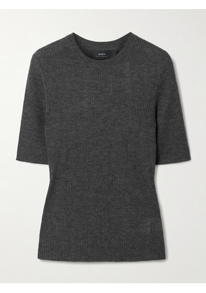 Arch4 - Belsize Ribbed Organic Cashmere Sweater - Gray - x small,small,medium,large,x large