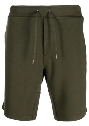 Polo Ralph Lauren embroidered-logo drawstring track shorts - Green