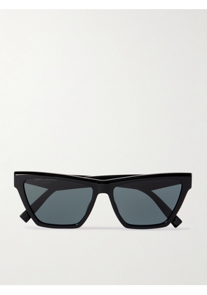 SAINT LAURENT EYEWEAR - Cat-eye Acetate Sunglasses - Black - One size
