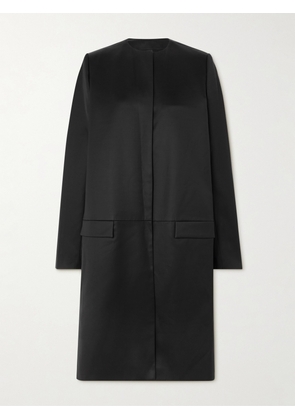 TOTEME - Silk Coat - Black - DK32,DK34,DK36,DK38,DK40,DK42