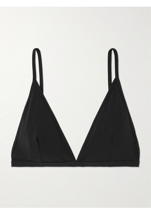 TOTEME - Triangle Bikini Top - Black - x small,small,medium,large,x large