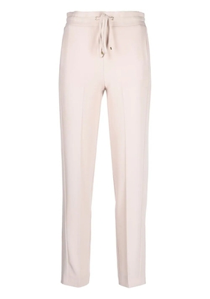 Blumarine drawstring slim-fit trousers - Neutrals