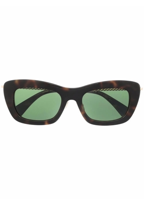 Lanvin cat eye-frame tortoiseshell sunglasses - Brown